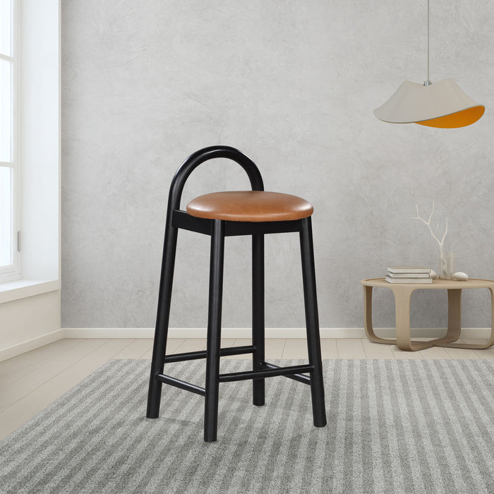 Calvin - Stool - Black Legs - Simple Home Plus