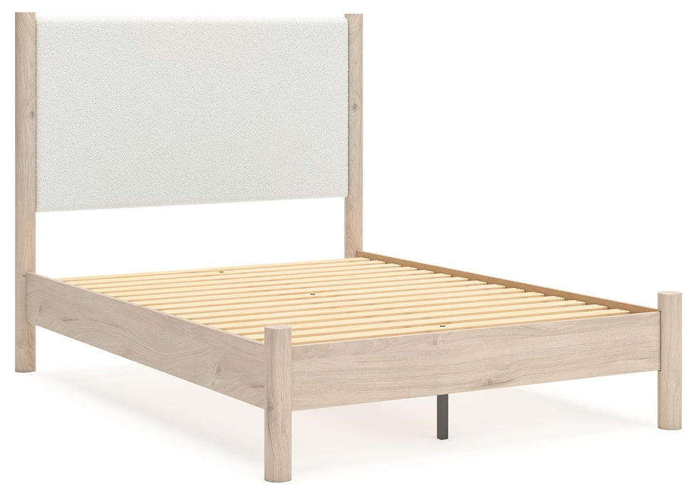 Cadmori - Upholstered Panel Bed - Simple Home Plus