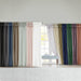 Emilia - Twist Tab Lined Window Curtain - White - Simple Home Plus