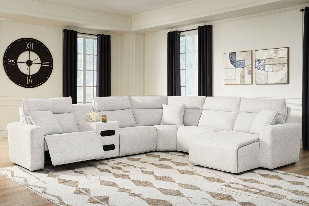 Modmax II - Reclining Sectional - Stone - Simple Home Plus