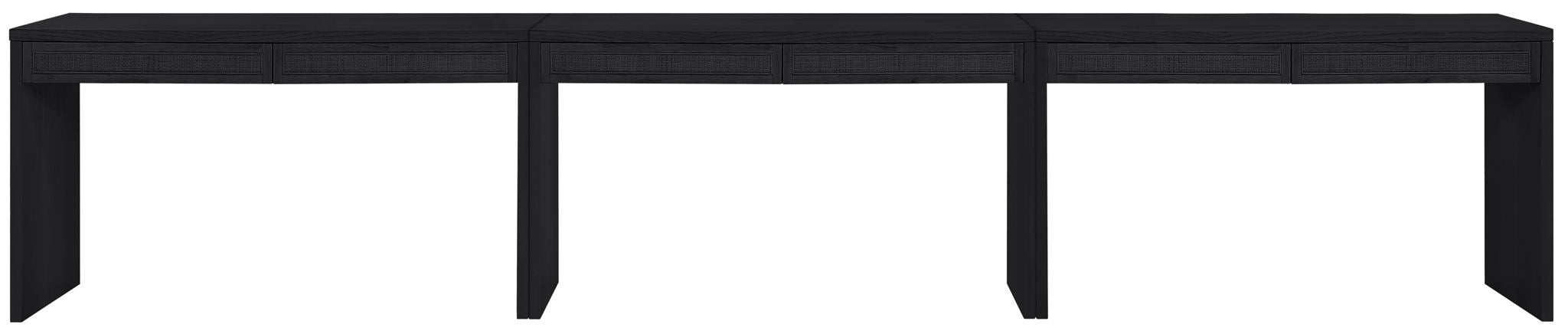 Avro - Solid Wood And Oak Veneer Desk - Simple Home Plus