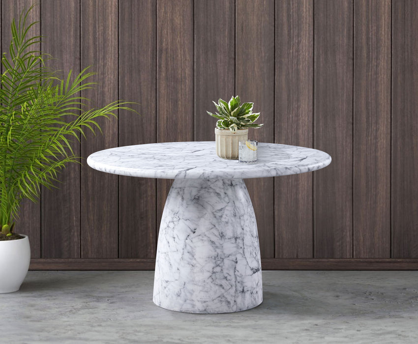 Cosenza - Round Concrete Dining Table - Simple Home Plus