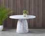 Cosenza - Round Concrete Dining Table - Simple Home Plus