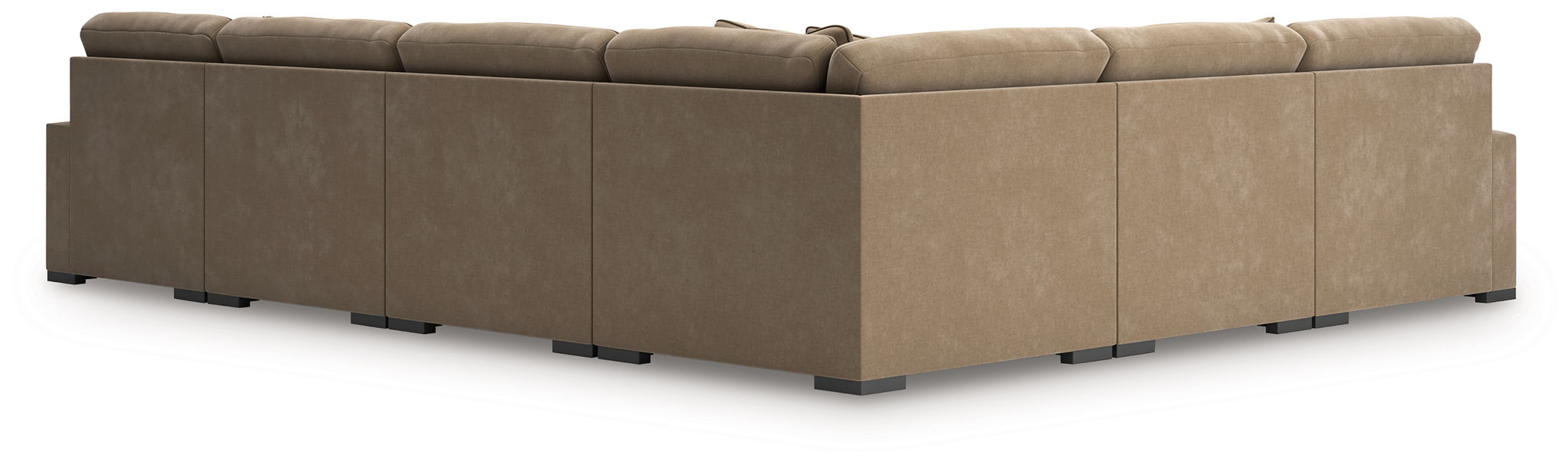 Calden - 6-Piece Sectional With RAF Corner Chaise - Sable - Simple Home Plus