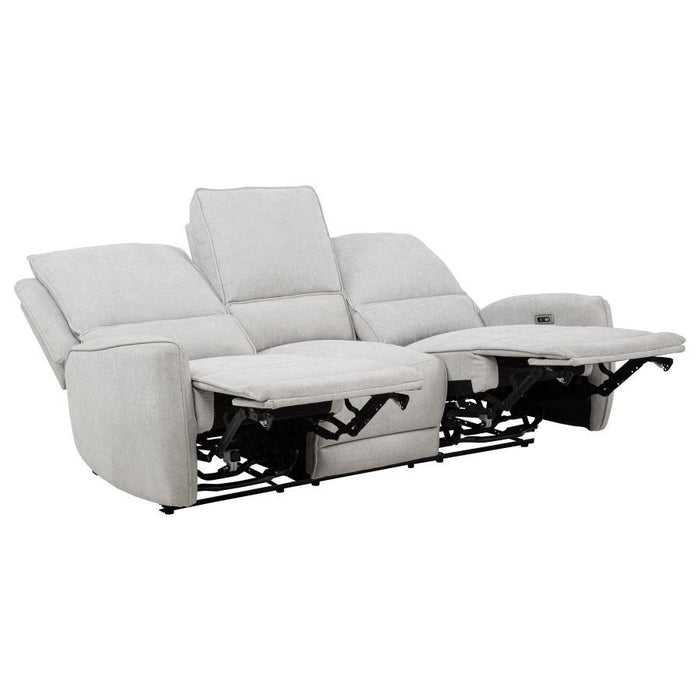 Sylmar - Chenille Power Reclining Sofa Set - Simple Home Plus