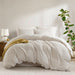 Etta - 3 Piece Queen Duvet Set - Tan - Simple Home Plus