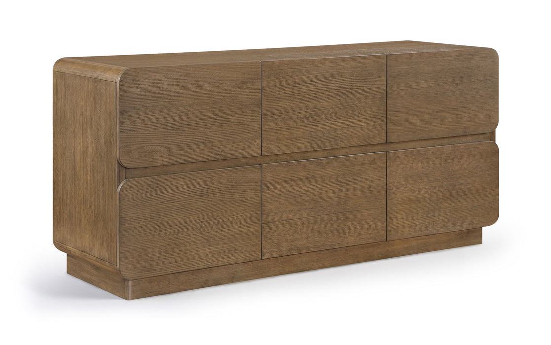 Adagio - Solid Wood And Oak Veneer Dresser - Simple Home Plus
