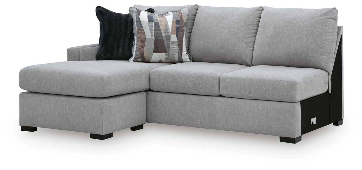 Lakepoint - LAF Sofa Chaise - Nickel - Simple Home Plus