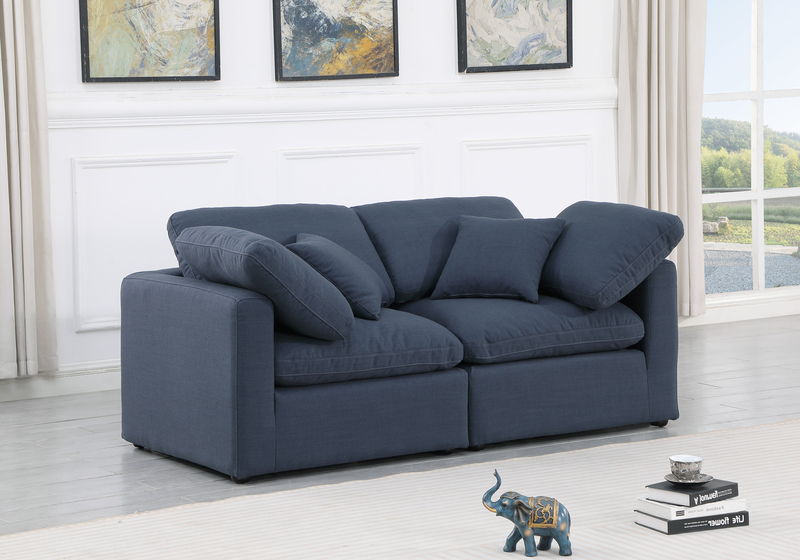 Indulge - Linen 2 Seat Modular Sofa