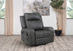Raelynn - Upholstered Track Arm Recliner - Simple Home Plus
