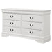 Louis Philippe - Six-Drawer Dresser - Simple Home Plus