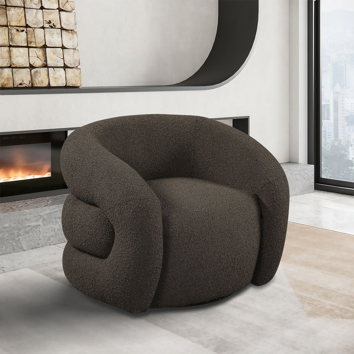 Roxbury - Swivel Accent Chair - Simple Home Plus