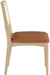 Atrium - Upholstered Seat Dining Chair With Brushed Natural Base (Set of 2) - Simple Home Plus