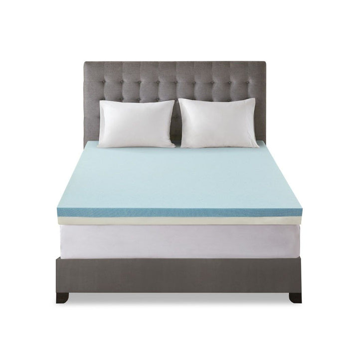 Memory Foam Mattress Topper - White - Simple Home Plus