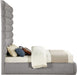 Adam - Boucle Fabric Bed With 89" Headboard - Simple Home Plus