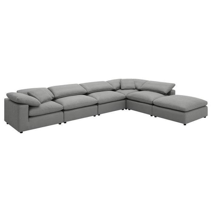 Raleigh - Boucle Upholstered Modular Sectional - Simple Home Plus