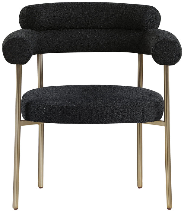 Blake - Boucle Fabric Dining Chair (Set of 2) - Simple Home Plus