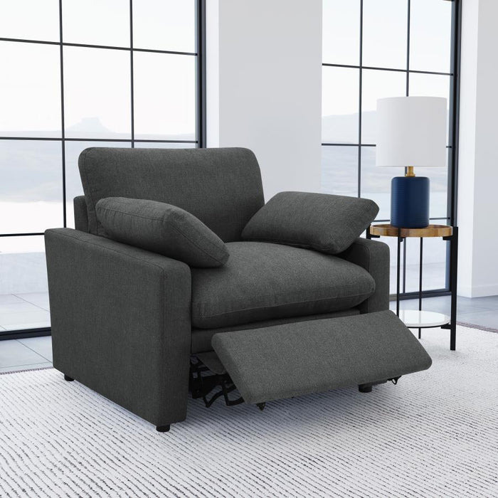 Collins - Upholstered Power Recliner Chair - Simple Home Plus