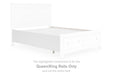 Fortman - Queen/King Rails - White - Simple Home Plus