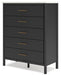 Cadmori - Five Drawer Wide Chest - Simple Home Plus
