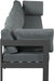 Nizuc - Outdoor Patio 6 Seat Modular Sofa With Gray Frame - Simple Home Plus
