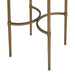 Lia - Oval Accent Table - Antique Bronze - Simple Home Plus
