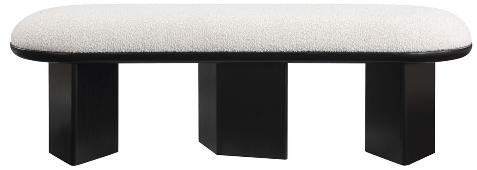 Wilshire - Bench With Black Base - Simple Home Plus
