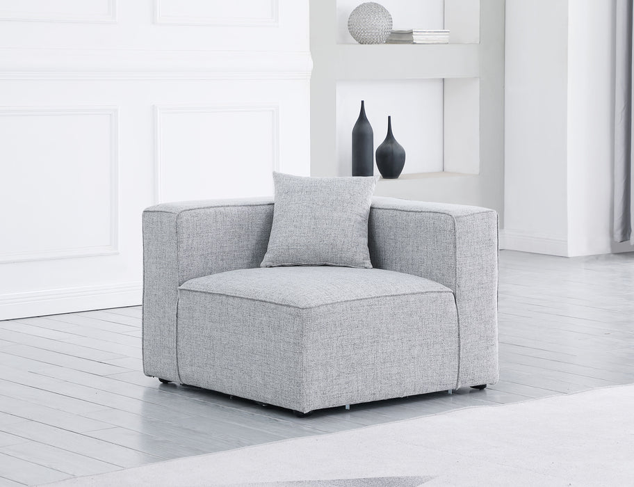 Cube - Linen Corner Chair - Simple Home Plus