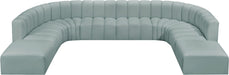 Arc - Faux Leather Modular Sectional - Simple Home Plus