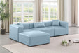 Cube - 4 Piece Modular Sectional With Chaise - Simple Home Plus