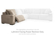 Carceri - LAF Zero Wall Power Recliner - Cashmere - Simple Home Plus