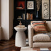Opani - Concrete End Table - Simple Home Plus