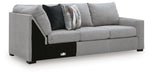 Lakepoint - RAF Sofa With Corner Wedge - Nickel - Simple Home Plus