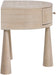 Oasis - Acacia Veneer And Solid Wood Night Stand - Simple Home Plus