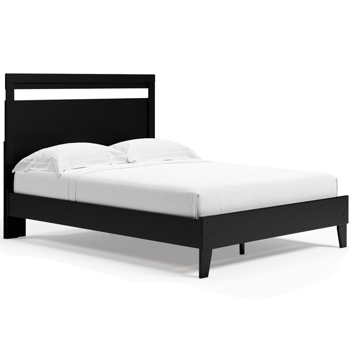 Finch - Panel Platform Bed - Simple Home Plus