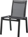 Nizuc - Outdoor Patio Dining Chair With Gray Frame (Set of 2) - Simple Home Plus