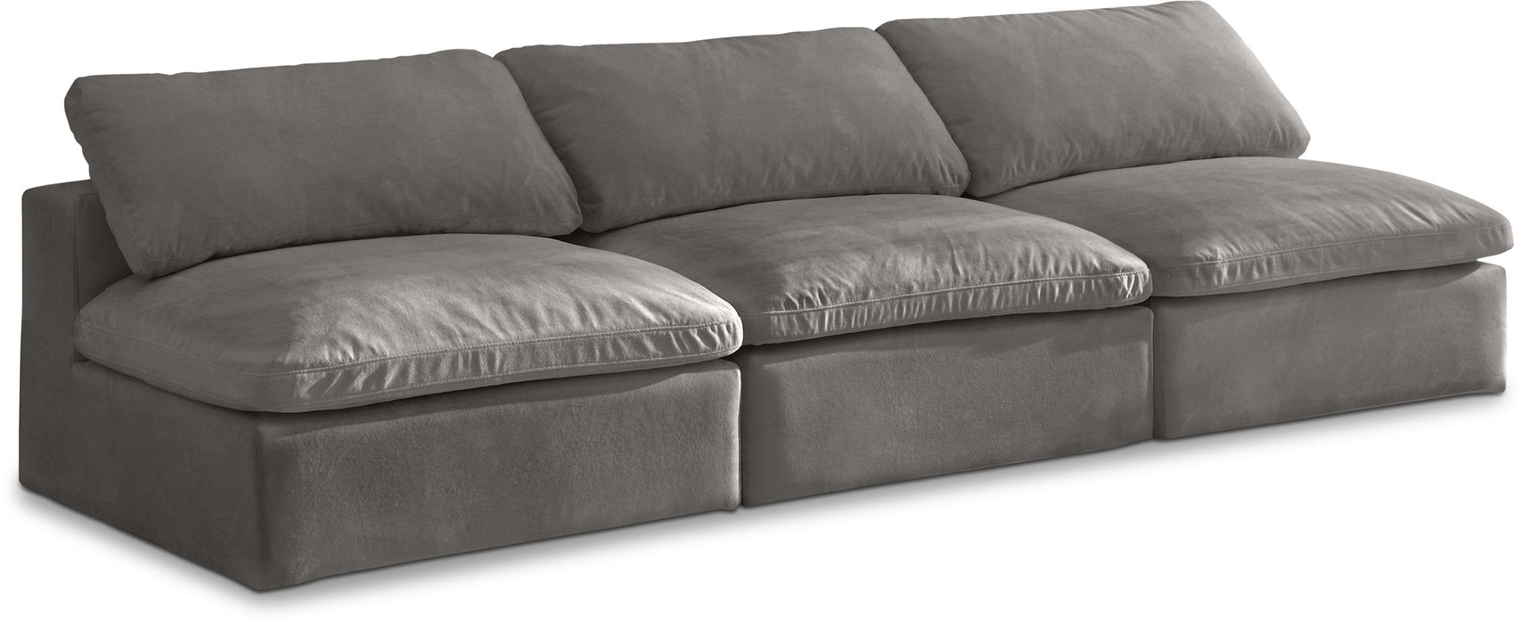 Cozy - Modular Armless 3 Seat Sofa - Simple Home Plus