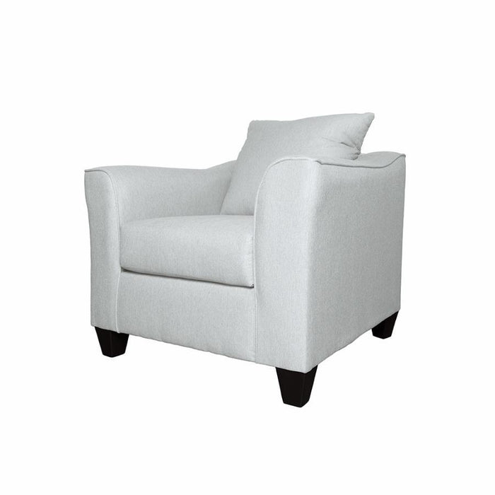 Salizar - Upholstered Flared Arm Accent Chair - Simple Home Plus