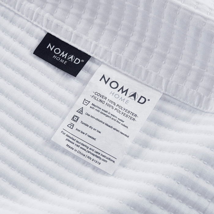 Matelasse - King Luxury Coverlet - White - Simple Home Plus