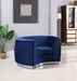 Julian - Chair with Chrome Base - Simple Home Plus