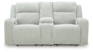 Forest Lake - Power Reclining Loveseat With Console / Adj Headrest - Simple Home Plus
