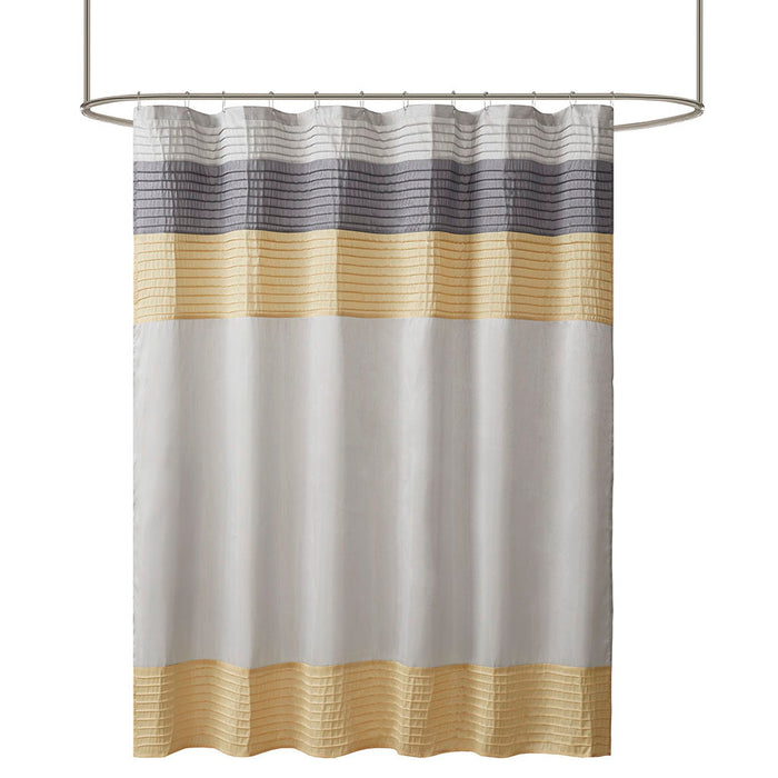 Amherst - Shower Curtain - Yellow - Simple Home Plus