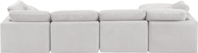 Indulge - Velvet 5 Piece Modular Sectional With Chaise - Simple Home Plus