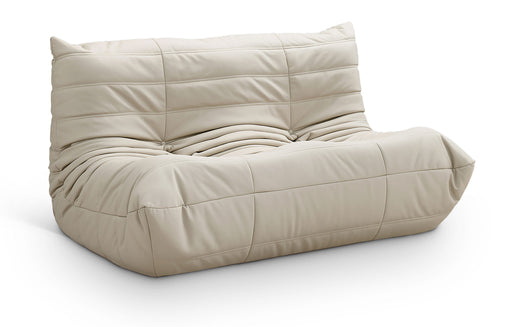 Relax - Vegan Leather 54.75" Upholstered Loveseat - Simple Home Plus