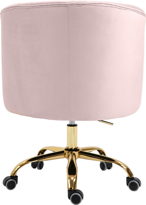 Arden - Office Chair with Gold Legs - Simple Home Plus