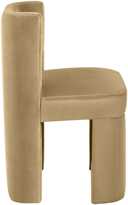 Zuno - Velvet Performance Fabric Upholstered Dining Chair (Set of 2) - Simple Home Plus