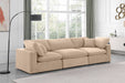 Comfy - Velvet Modular Sofa 3 Seats - Simple Home Plus