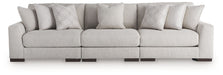 Cavella - Pebble - 3-Piece Sectional Sofa - Simple Home Plus