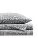 Cozy Cotton Flannel - King Printed Sheet Set - Sage Winter Fauna - Simple Home Plus