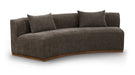 Avanti - 104" Chenille Fabric Upholstered Sofa - Simple Home Plus